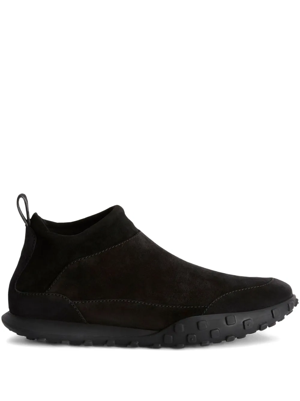 Jil Sander moon slip-on sneakers Black