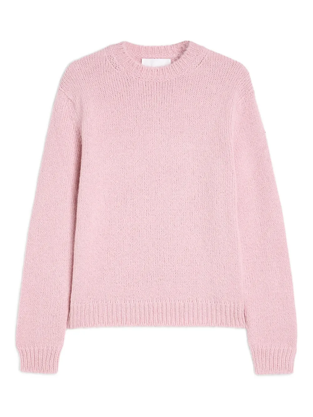 Jil Sander ribbed-cuff alpaca-wool-blend sweater Roze