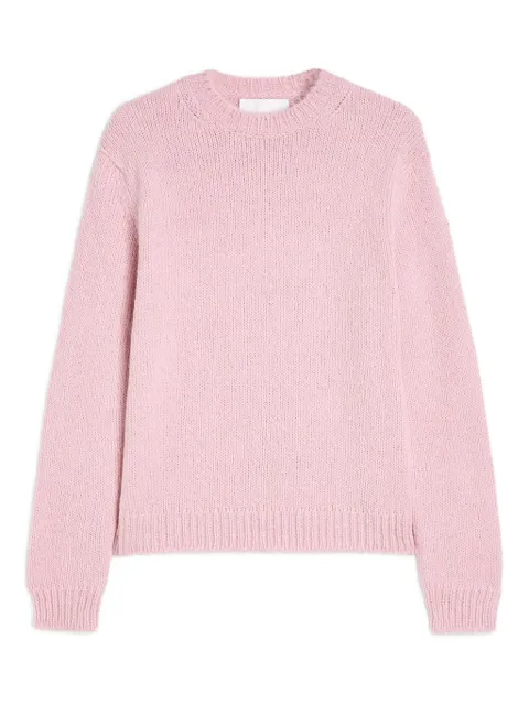 Jil Sander ribbed-cuff alpaca-wool-blend  sweater