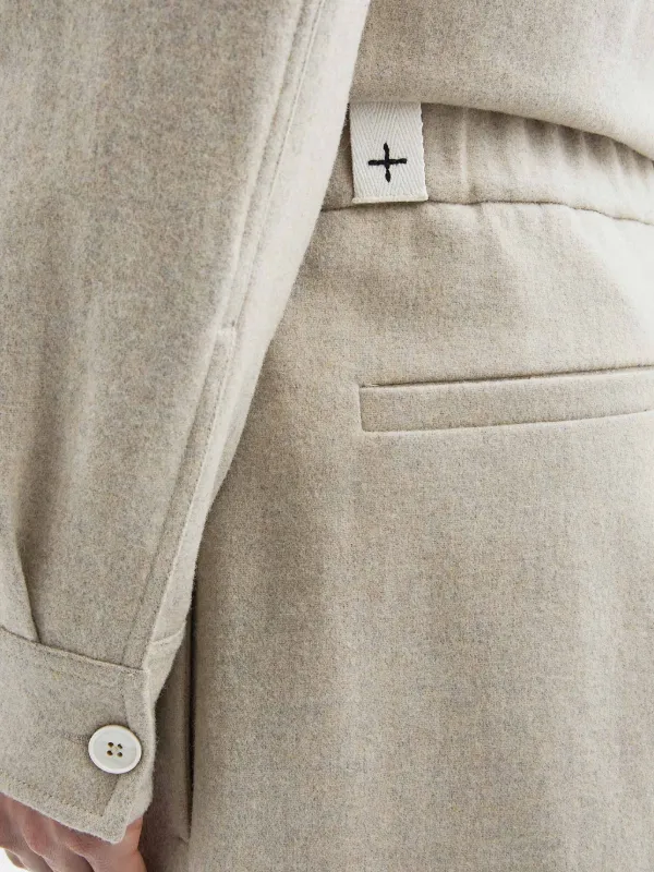 Jil Sander フランネルパンツ | ニュートラル | FARFETCH JP