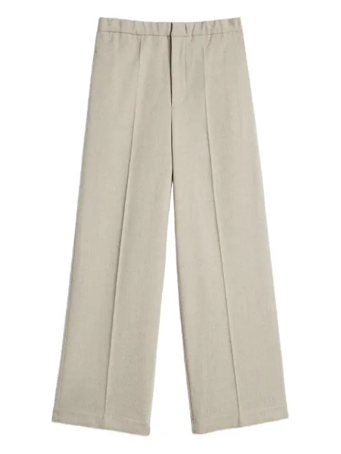Jil Sander بنطال صوف بطول متوسط