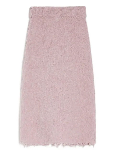 Jil Sander wool knitted midi skirt