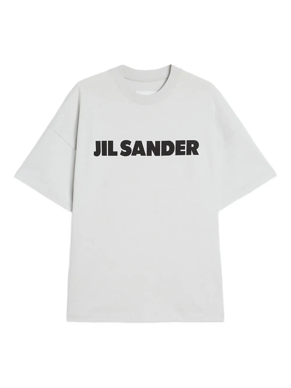 Jil Sander Logo T-Shirt Grijs