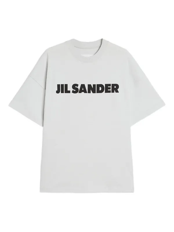 Jil Sander ロゴ Tシャツ | グレー | FARFETCH JP