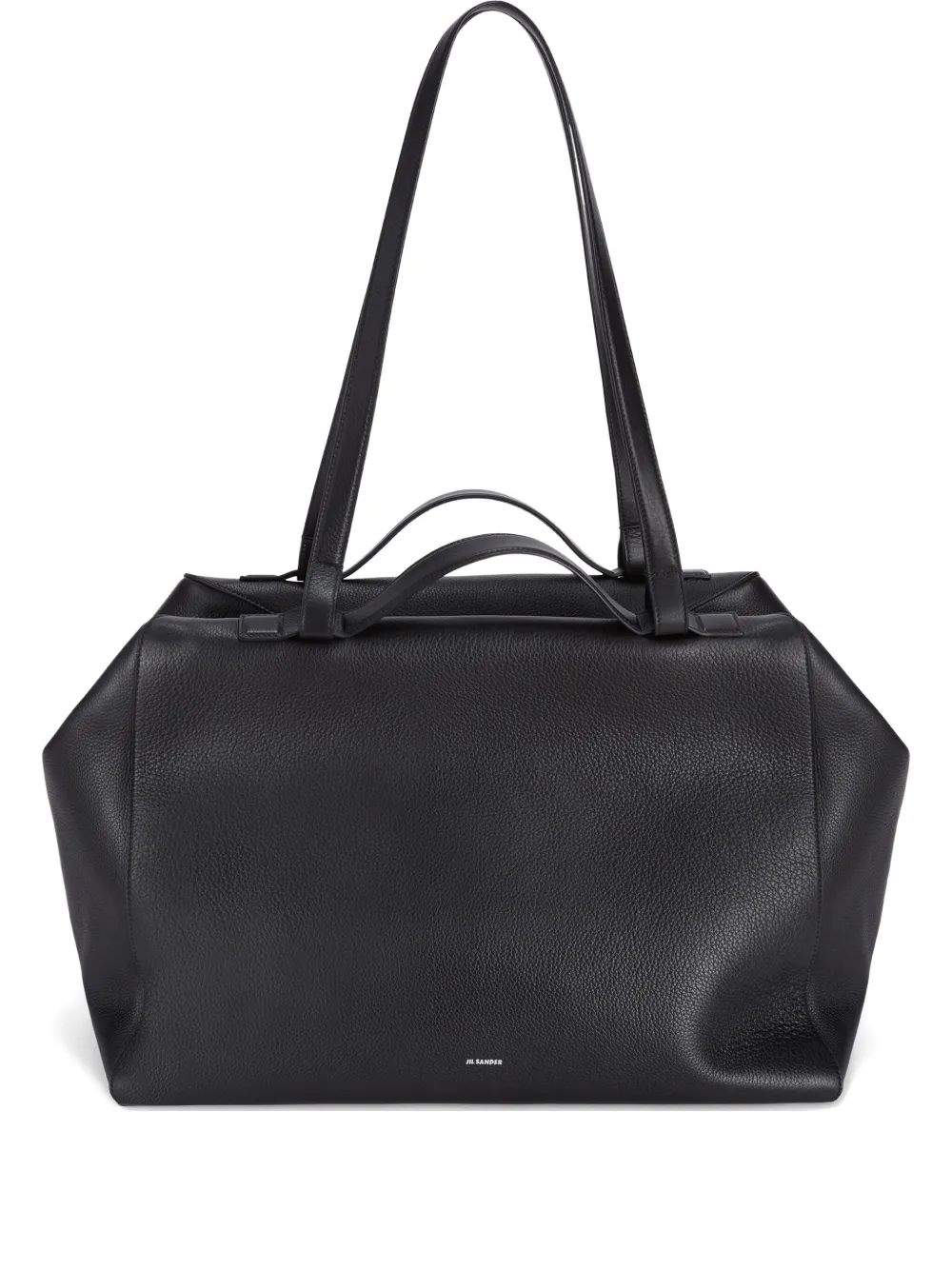 Jil Sander Nelson grote shopper Zwart