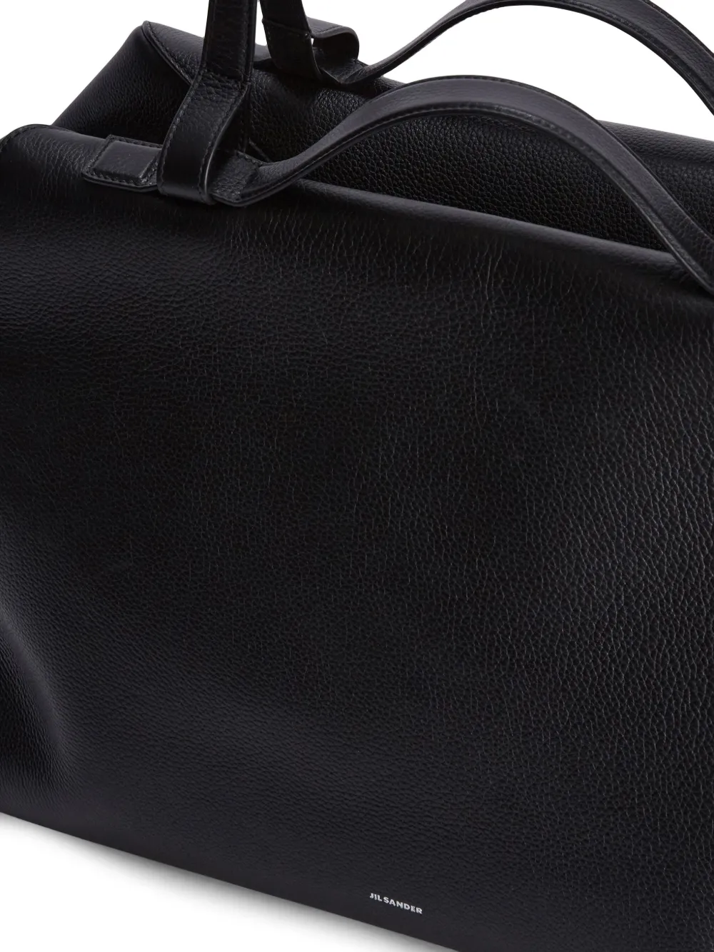 Jil Sander Nelson grote shopper Zwart