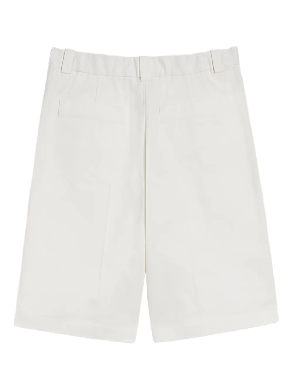 Jil Sander Shorts met ceintuur Wit