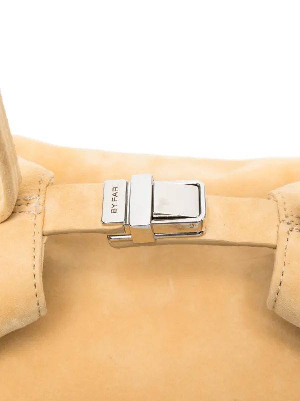 トートバッグ by FAR Yellow leather Gib shoulder bag レモンイエロー 横型トートバッグ 品質の牛革 人気バッグ