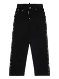 DSQUARED2 KIDS Moose Lost jeans - Black