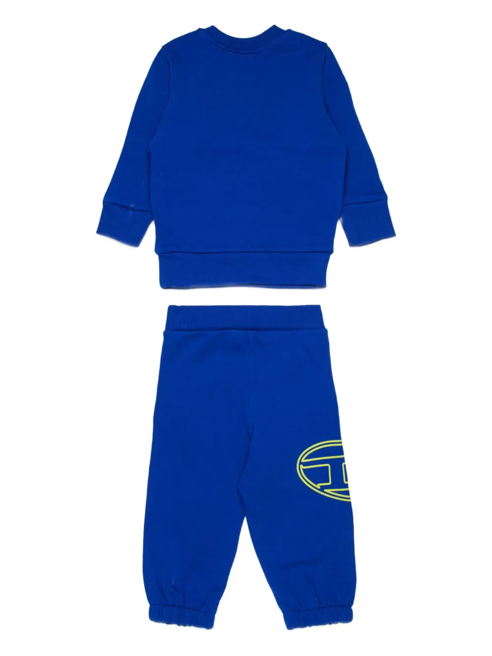 Diesel Kids logo-embellished tracksuit Blauw