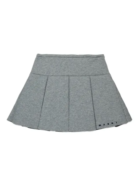 Marni Kids Saia com estampa de logo
