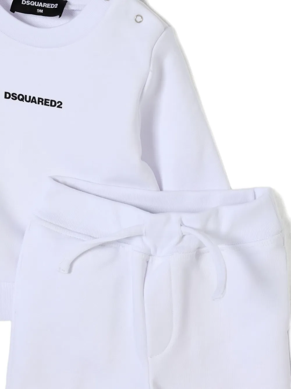 Dsquared2 Logo-print Tracksuit Set In White