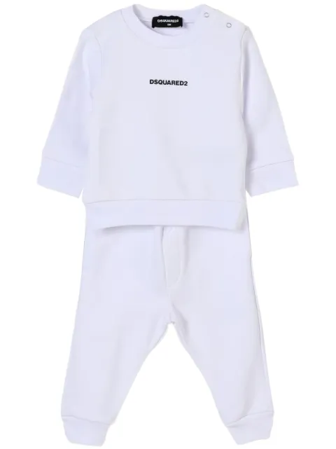DSQUARED2 KIDS طقم رياضي بطبعة شعار الماركة