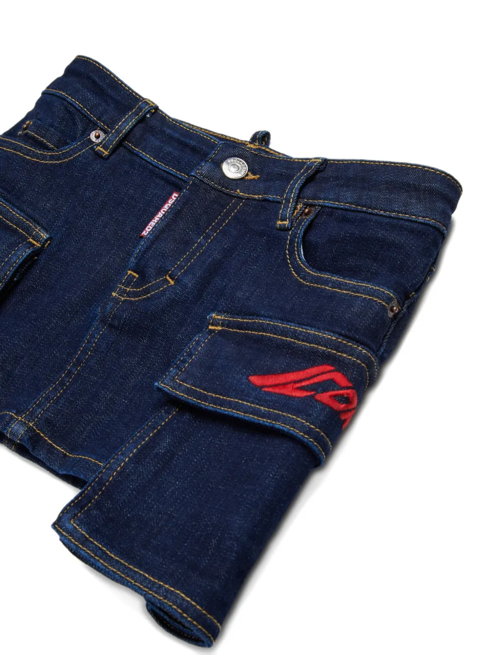 DSQUARED2 KIDS Icon mini-rok Blauw