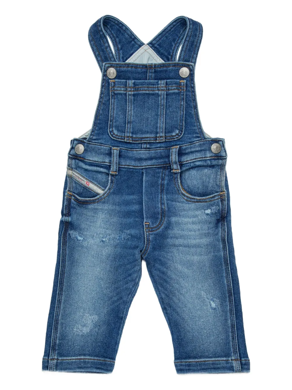 Diesel Kids Jarrib tuinbroek Blauw