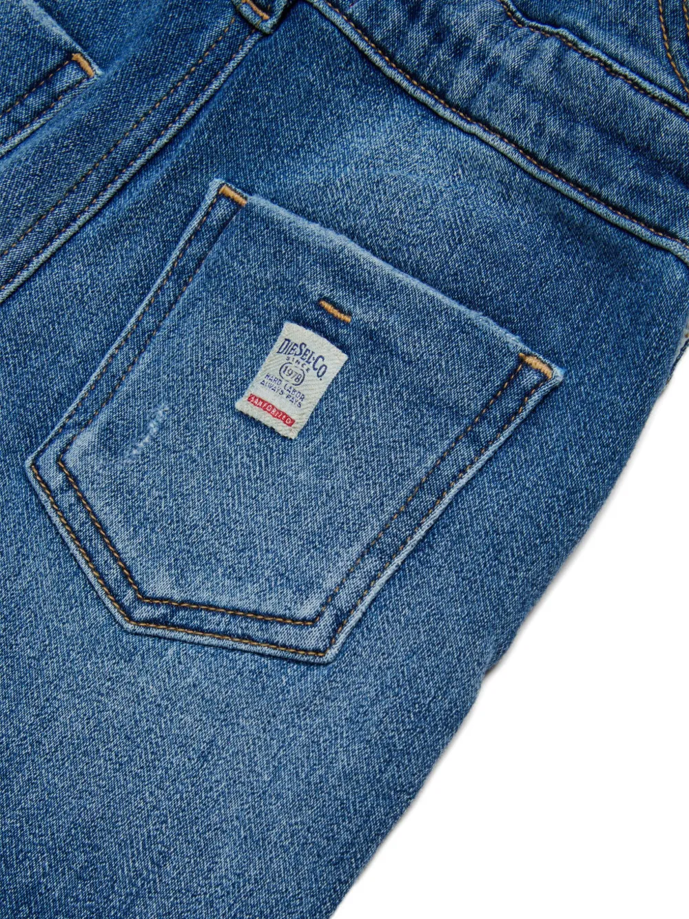 Diesel Kids Jarrib tuinbroek Blauw
