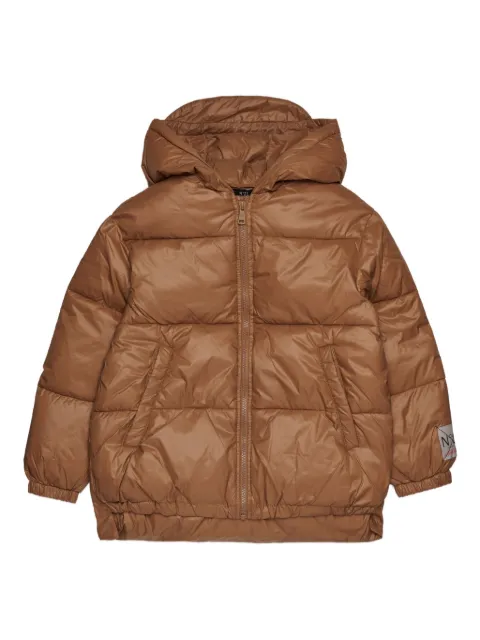 Nº21 Kids Gesteppte Kapuzenjacke