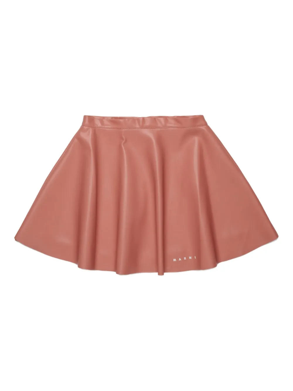 Marni Kids Rok met geborduurd logo Rood