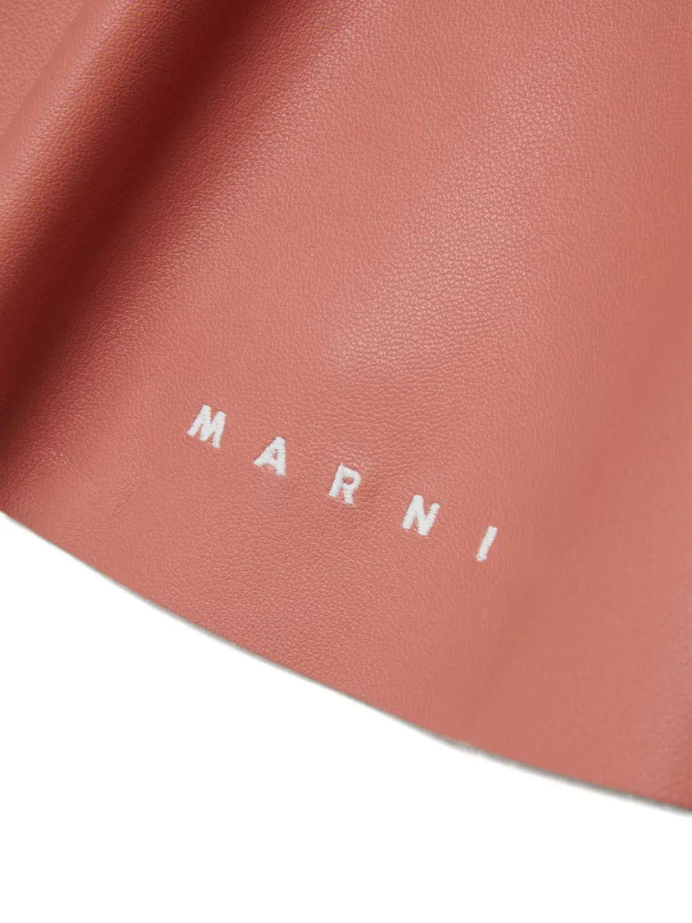 Marni Kids Rok met geborduurd logo Rood