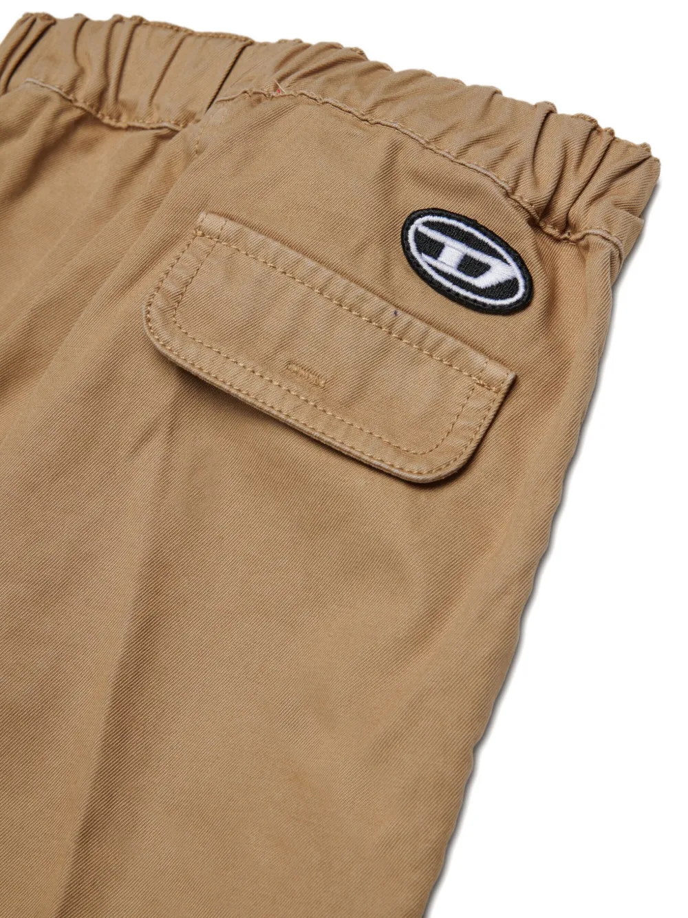 Diesel Kids Broek met geplooid detail Beige