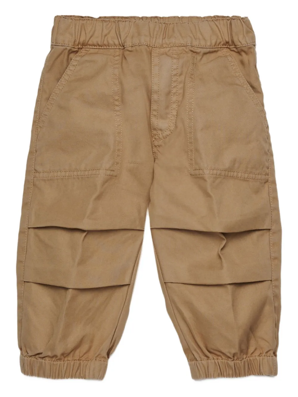 Diesel Kids Broek met geplooid detail Beige