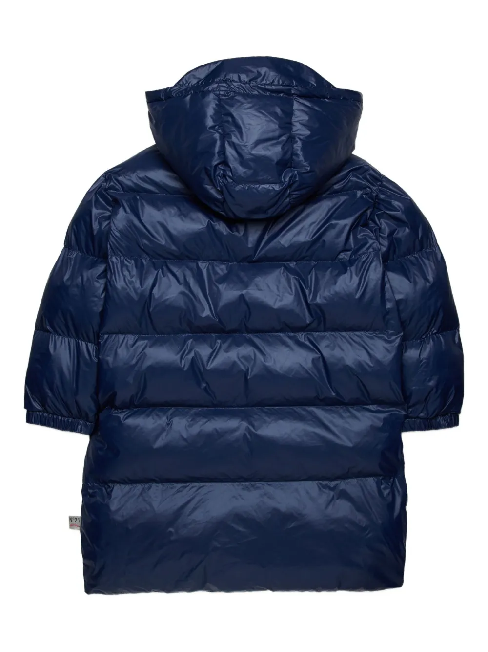 Nº21 Kids Donsjack met logo Blauw