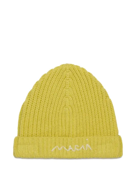 Marni Kids logo beanie hat