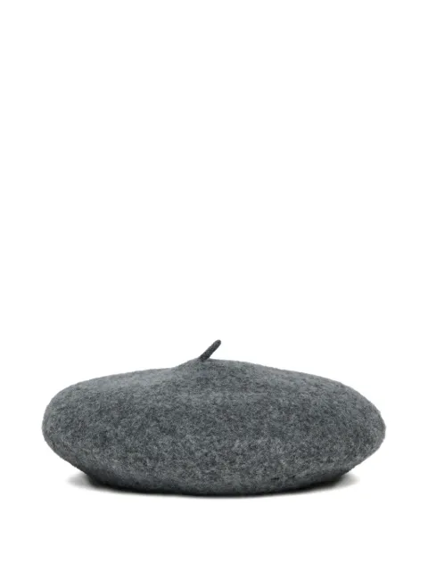 Marni Kids logo-embroidered beret