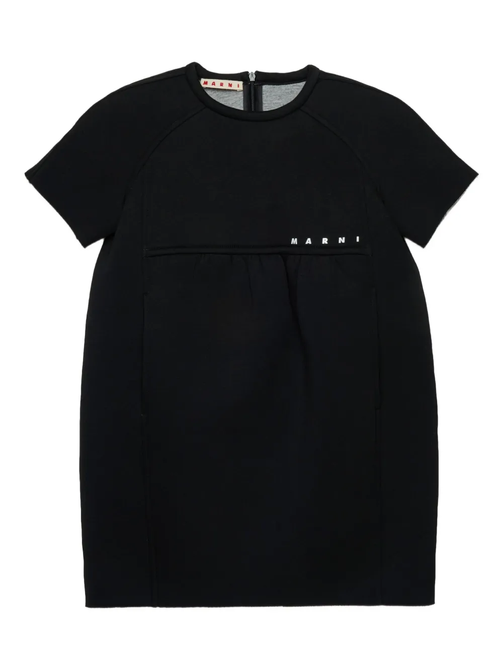 Marni Kids Jurk van katoenblend Zwart