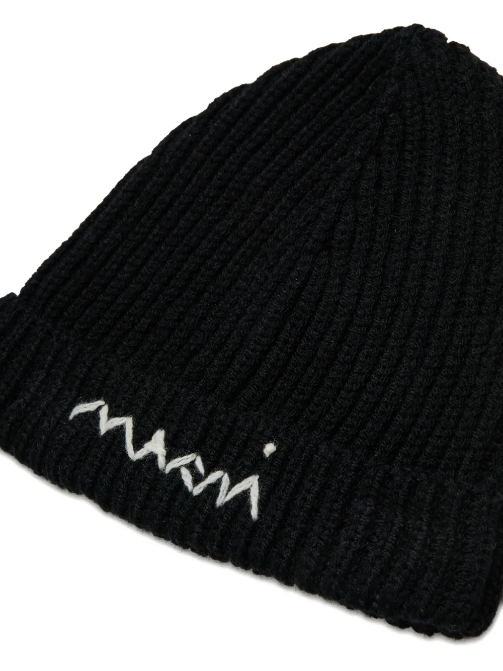 Marni Kids Muts met logo Zwart
