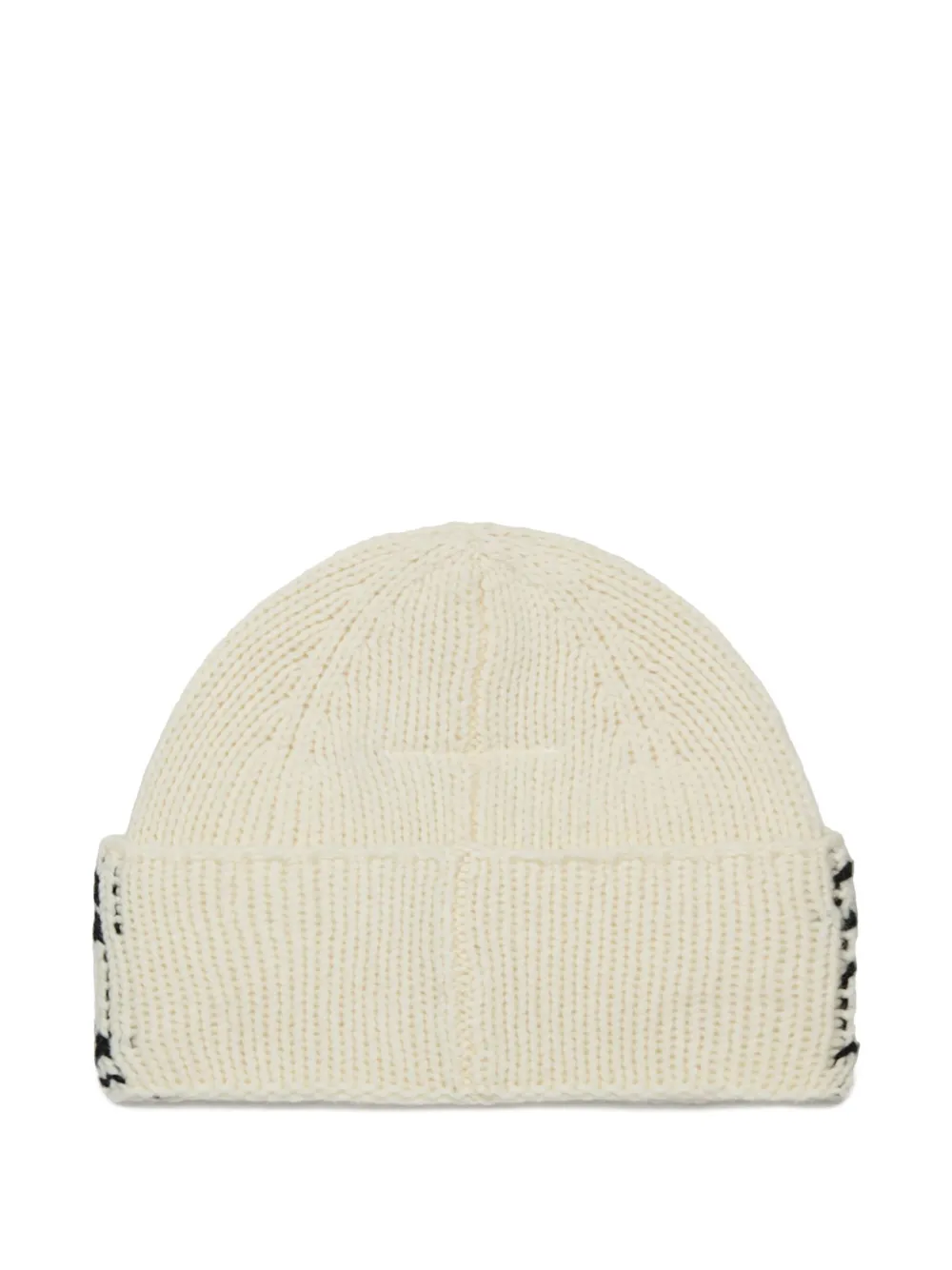 MM6 Maison Margiela Kids Muts met getallen intarsia Wit