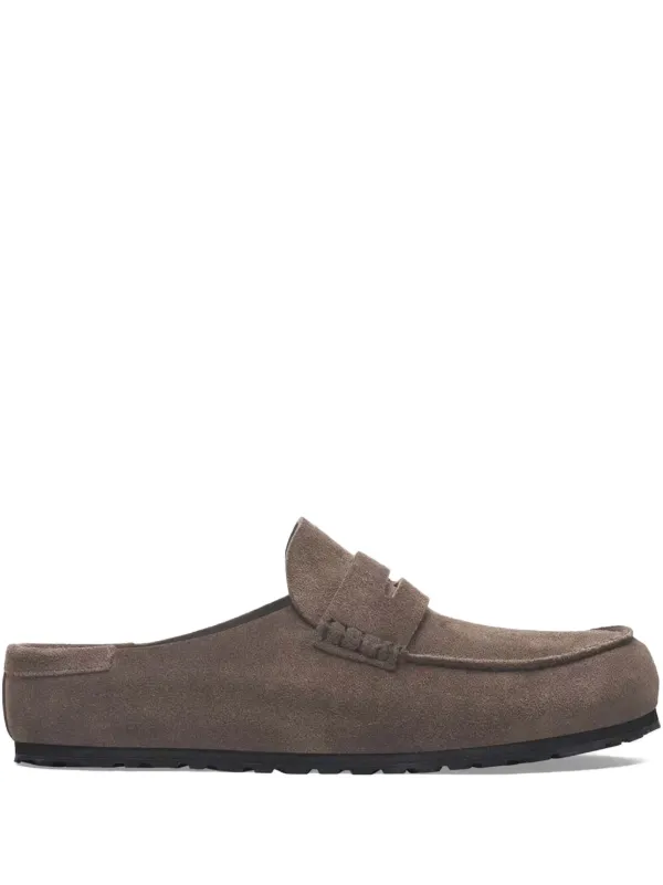 Birkenstock Naples スエード ローファー | ブラウン | FARFETCH JP
