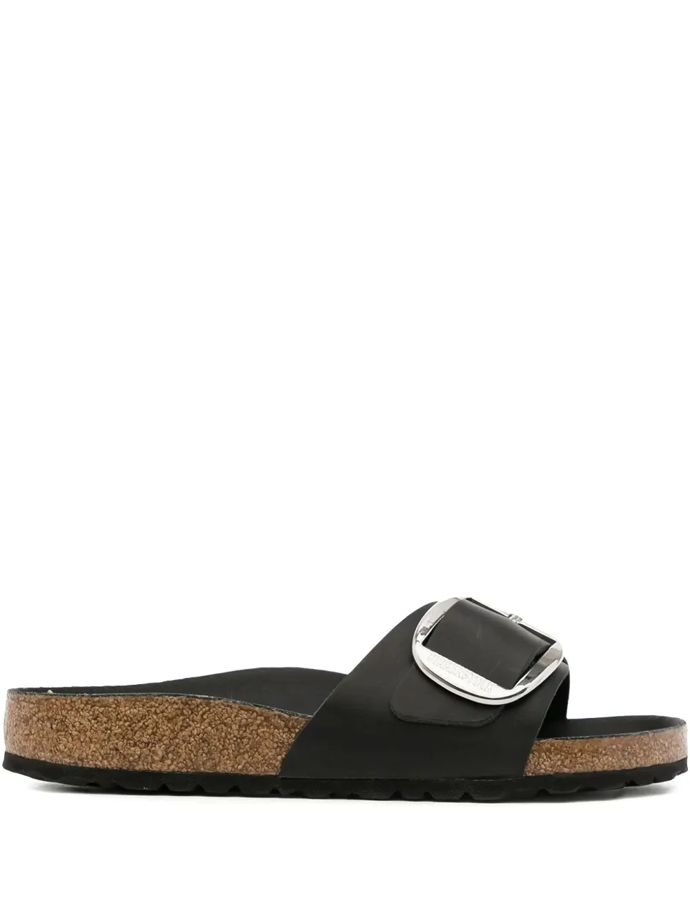Birkenstock Madrid Big Buckle "Black" sandals