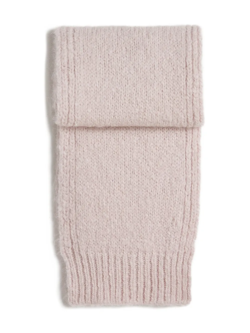 JIL SANDER+ bufanda con parche del logo | rosado | Image 1