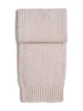 JIL SANDER+ logo-patch scarf - Pink