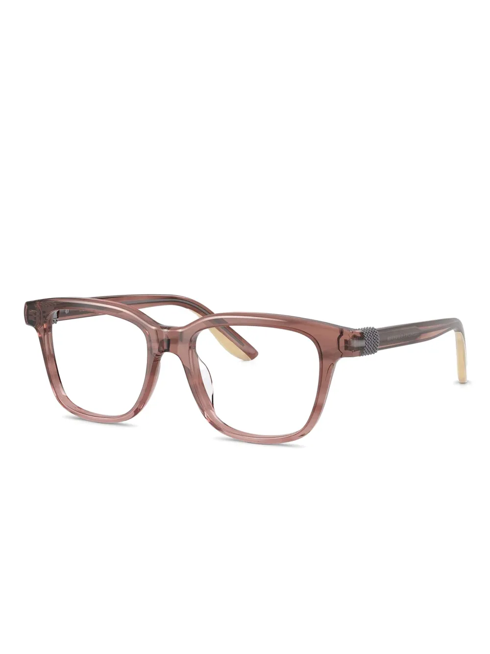 Brunello Cucinelli rectangle-frame glasses | Image 2