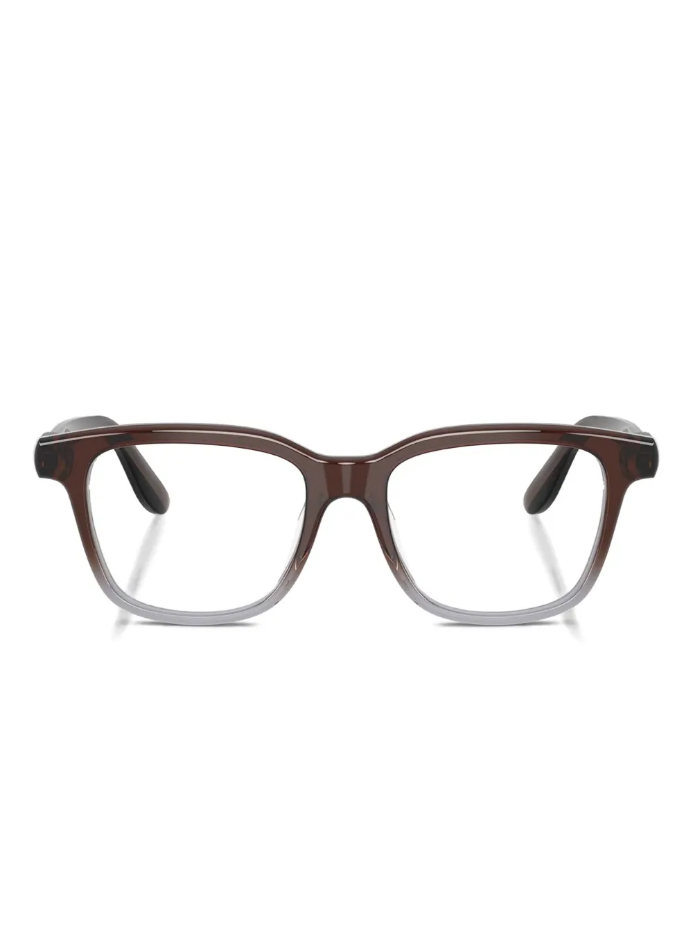 Brunello Cucinelli lunettes de vue à monture rectangulaire - 1035 BORDEAUX