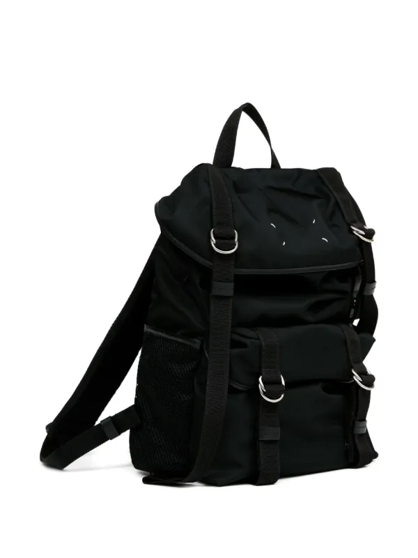 Maison Margiela Medium High-Tech Backpack | Black | FARFETCH
