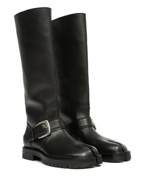 Maison Margiela Tabi County ロングブーツ | ブラック | FARFETCH JP