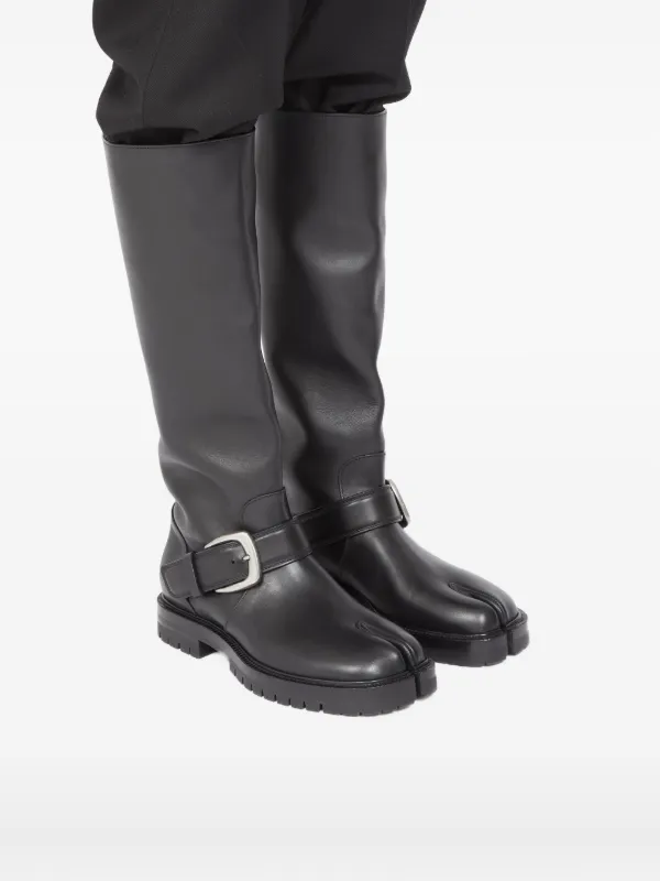 Maison Margiela Tabi County ロングブーツ | ブラック | FARFETCH JP