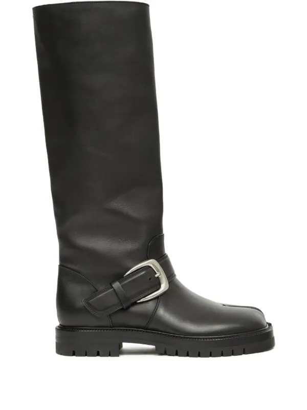 Maison Margiela Tabi County ロングブーツ | ブラック | FARFETCH JP