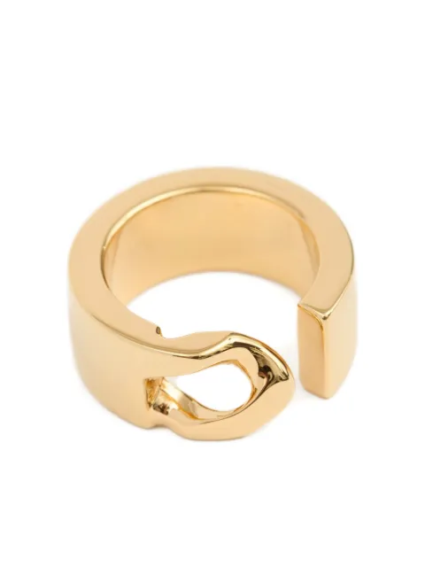 MM6 Maison Margiela Minimal logo 3mm ring