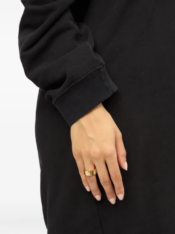 MM6 Maison Margiela Minimal ロゴ 3mm リング | ゴールドトーン 