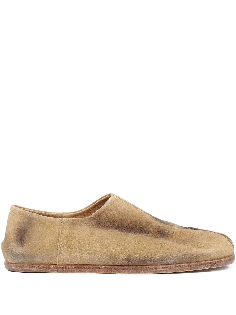 Maison Margiela Tabi Babouche split-toe loafers Neutrals