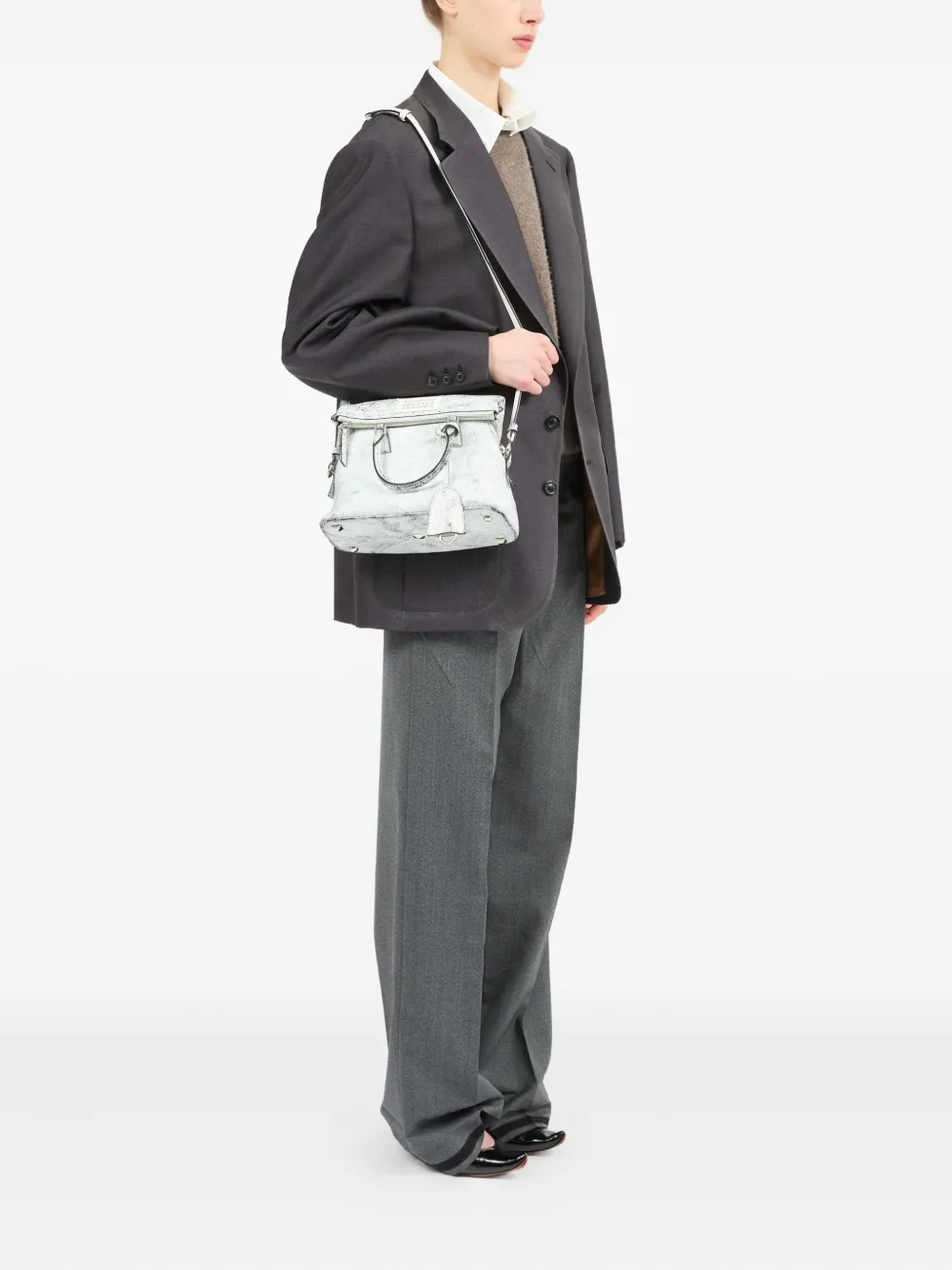 Maison Margiela Loved to Death schoudertas Wit