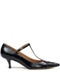 Maison Margiela 55mm Kinkies patent-leather T-bar pumps - Black
