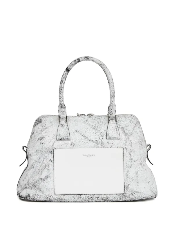 Maison Margiela 5AC Shoulder Bag | White | FARFETCH PT