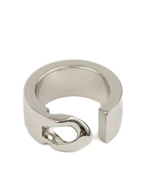 MM6 Maison Margiela Minimal logo 3mm ring