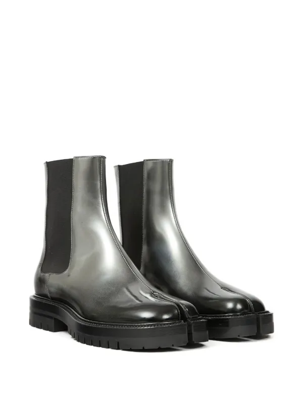Maison Margiela Tabi County split-toe Chelsea Boots | Black | FARFETCH