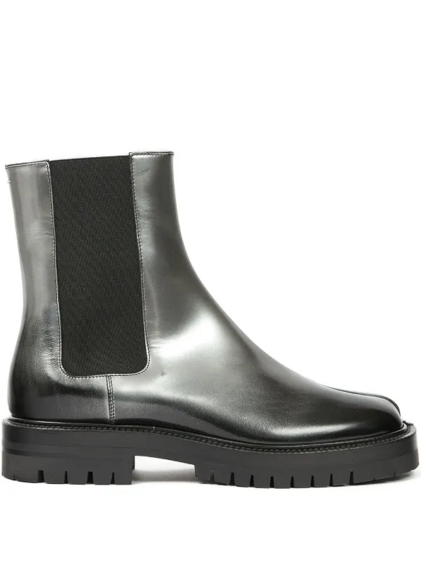 Maison Margiela Tabi County チェルシーブーツ | ブラック | FARFETCH JP